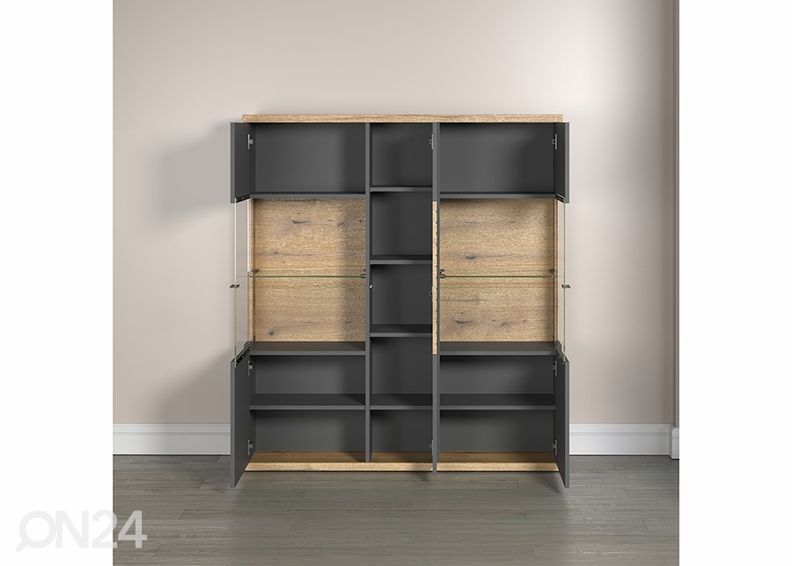 Шкаф-витрина Norris 131 cm увеличить