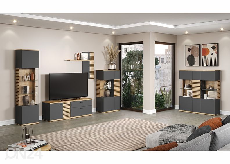 Шкаф-витрина Norris 131 cm увеличить