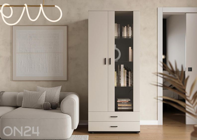 Шкаф-витрина Soho 80 см + LED увеличить