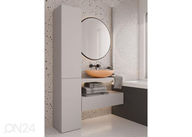 Шкаф в ванную комнату 30 см увеличить