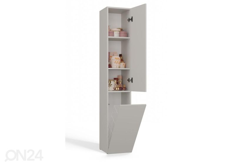 Шкаф в ванную комнату 30 см увеличить