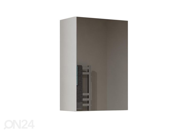 Шкаф в ванную с зеркалом увеличить