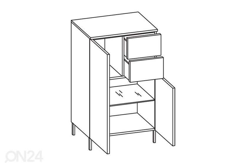 Шкаф в ванную 312 увеличить