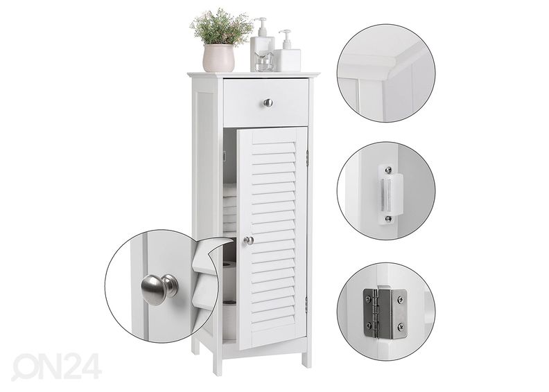 Шкаф в ванную 32 cm, белый увеличить