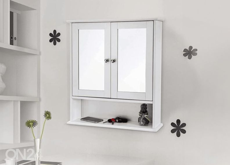 Шкаф в ванную увеличить