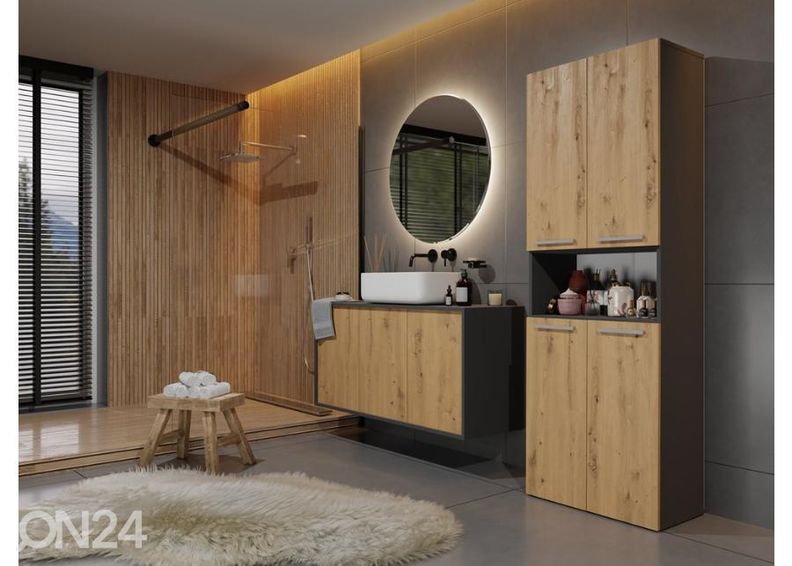 Шкаф в ванную 60 cm увеличить