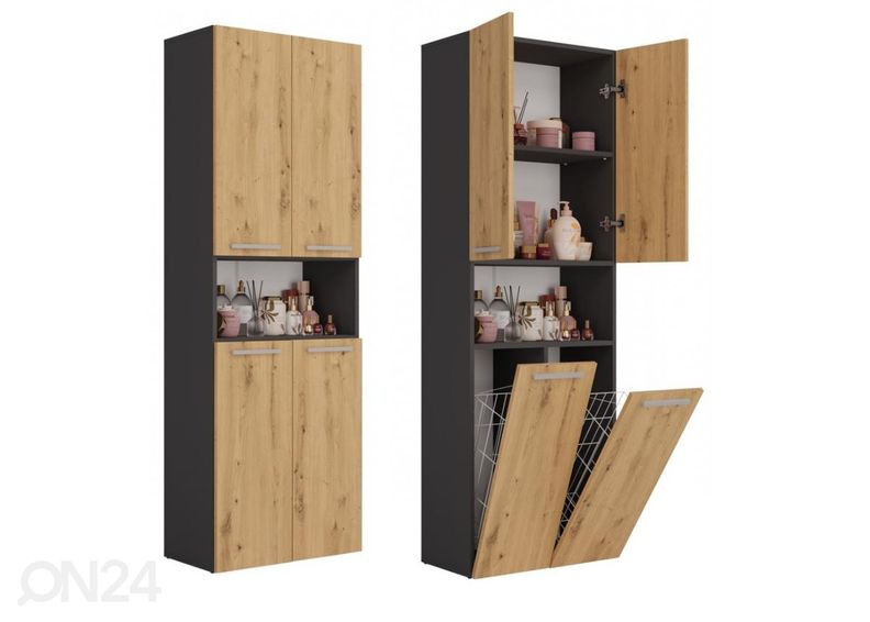 Шкаф в ванную 60 cm увеличить