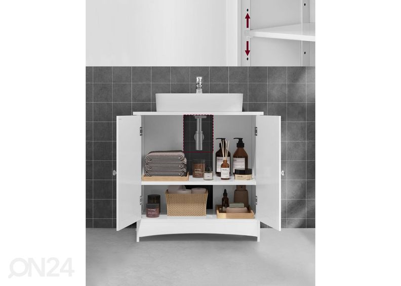 Шкаф в ванную 60 cm увеличить