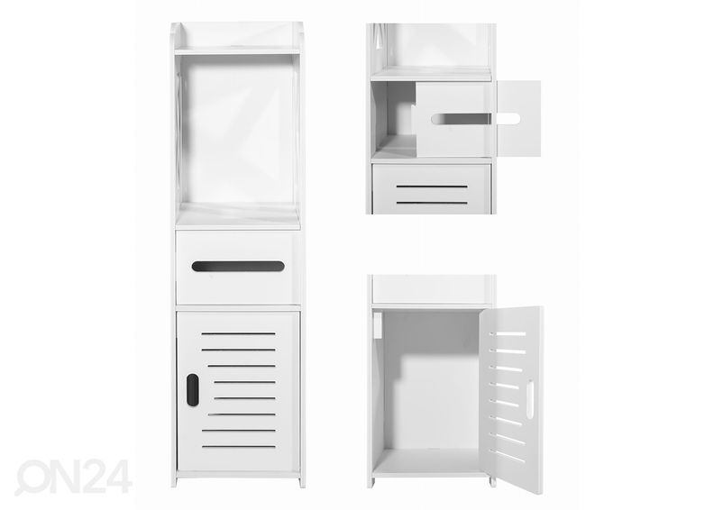 Шкаф в ванную 80 cm, белый увеличить