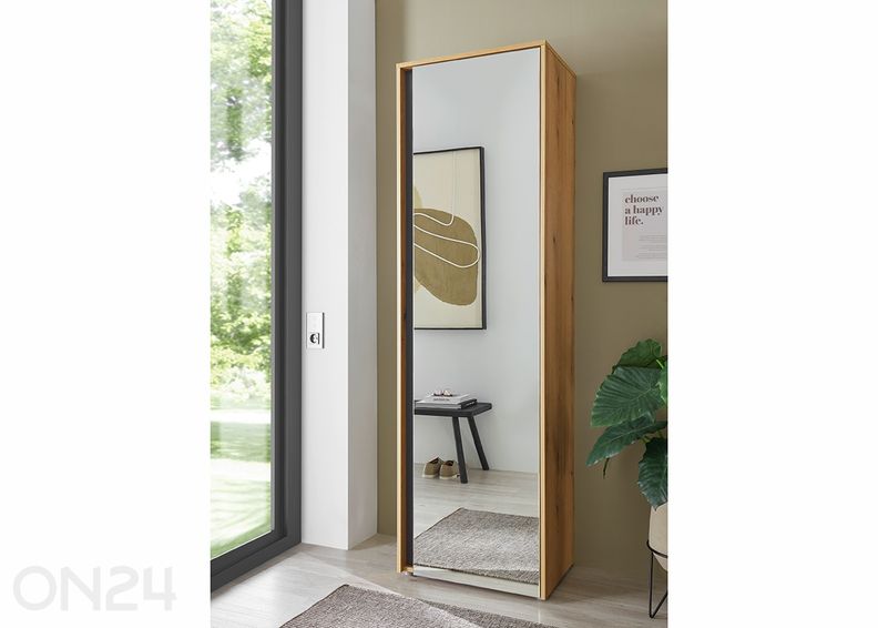 Шкаф в прихожую с зеркалом City увеличить