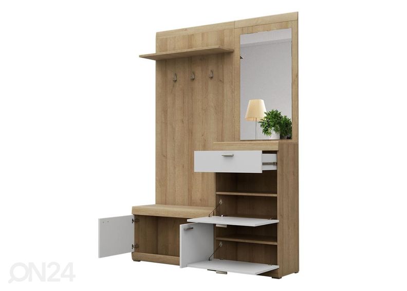 Шкаф в прихожую увеличить