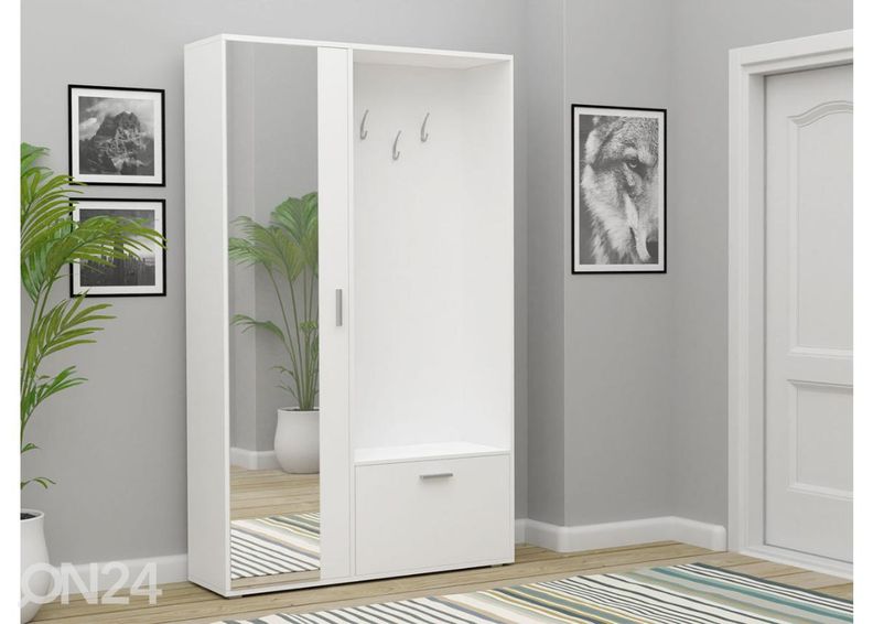 Шкаф в прихожую увеличить