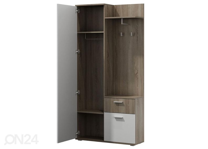 Шкаф в прихожую увеличить