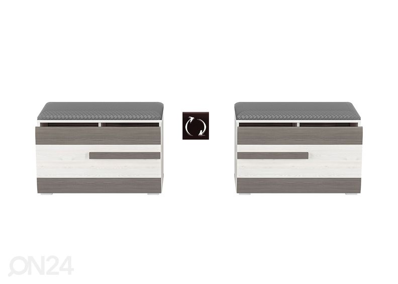 Шкаф в прихожую Bianca увеличить