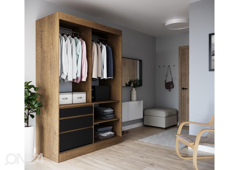 Шкаф-купе с зеркалом Haines 140 cm увеличить