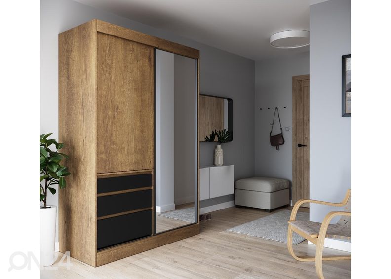 Шкаф-купе с зеркалом Haines 140 cm увеличить