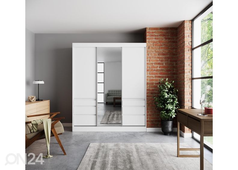 Шкаф-купе с зеркалом Haines 180 cm увеличить