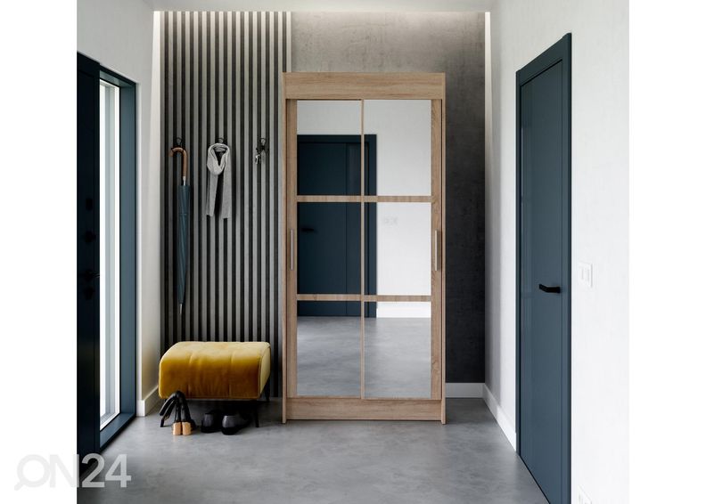 Шкаф-купе с зеркалом Kayrly 100 cm увеличить