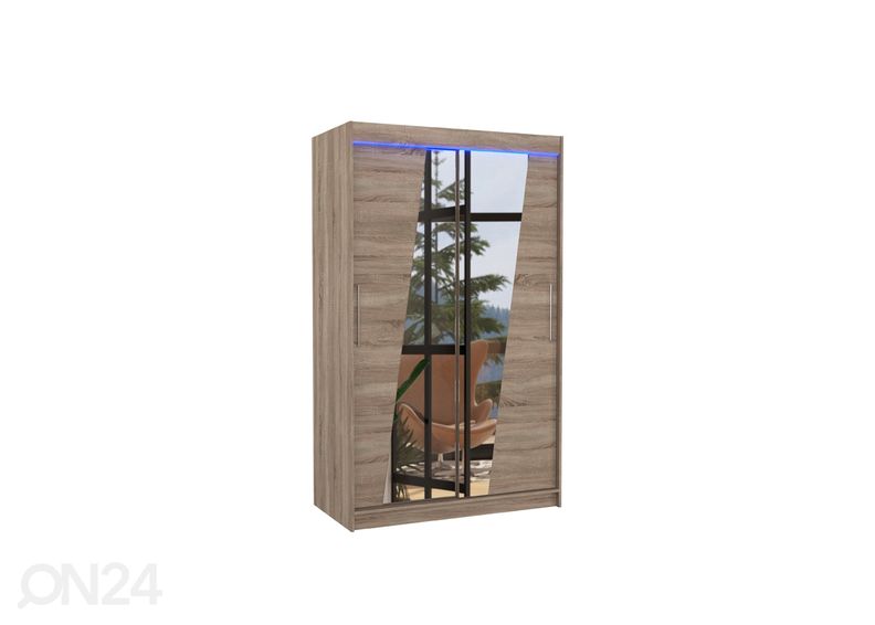 Шкаф-купе 120 cm + LED увеличить