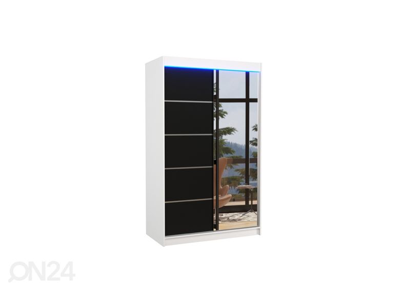 Шкаф-купе 120 cm + LED увеличить