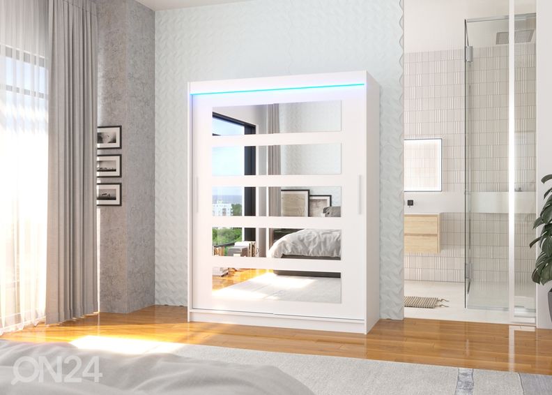 Шкаф-купе 150 cm + LED увеличить