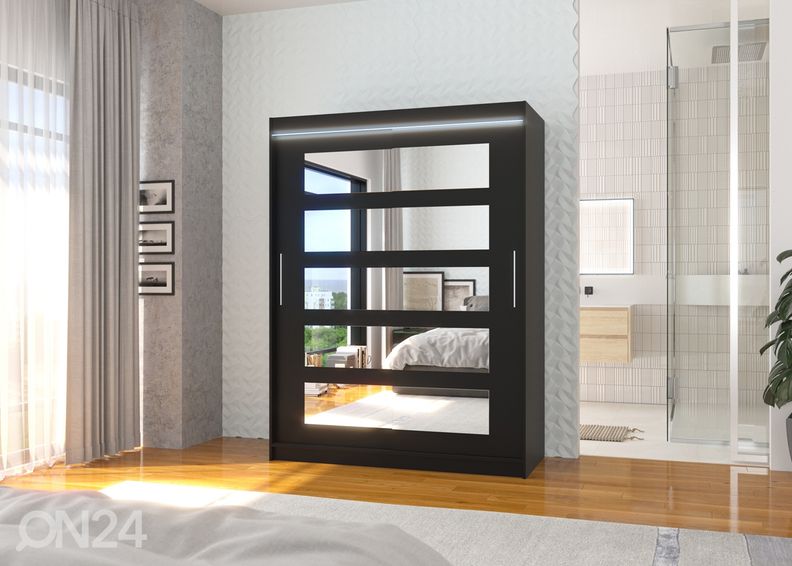 Шкаф-купе 150 cm + LED увеличить