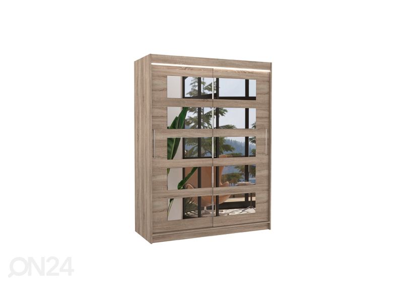 Шкаф-купе 150 cm + LED увеличить