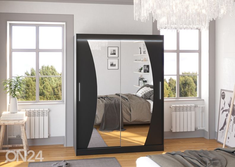 Шкаф-купе 150 cm + LED увеличить