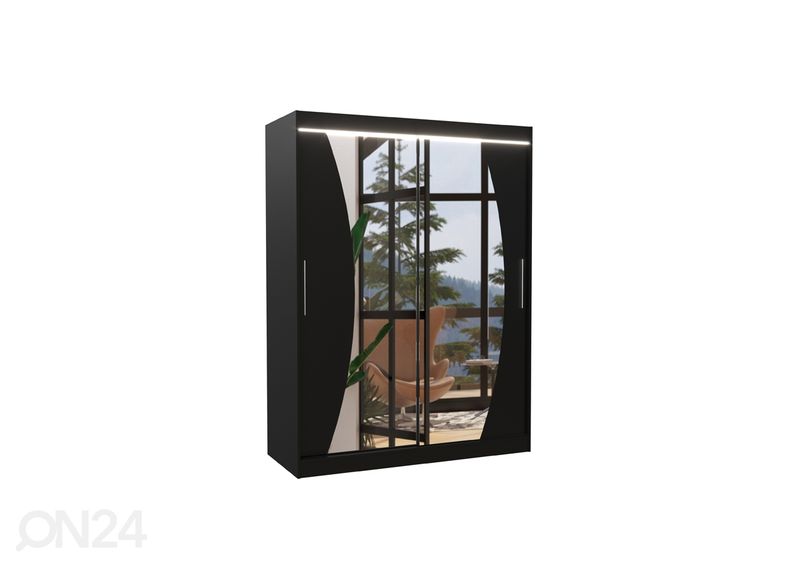 Шкаф-купе 150 cm + LED увеличить