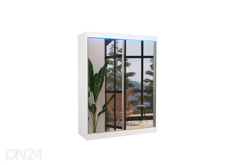 Шкаф-купе 150 cm + LED увеличить