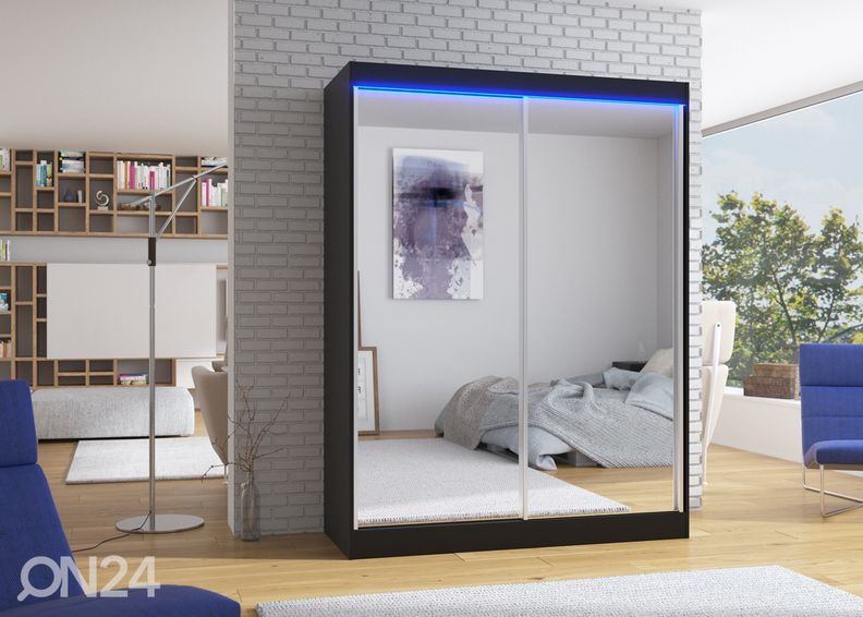 Шкаф-купе 150 cm + LED увеличить