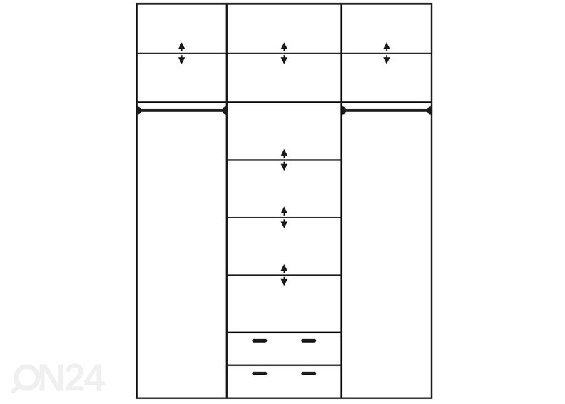 Шкаф-купе 180 cm увеличить