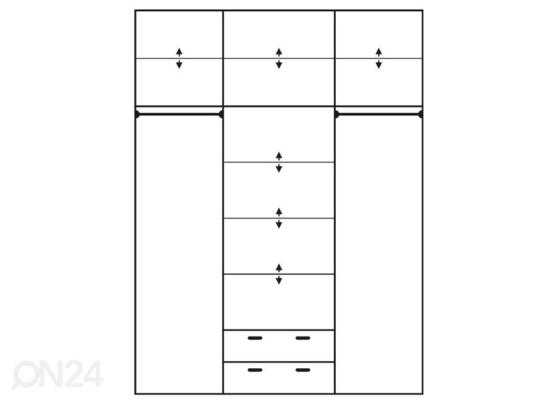 Шкаф-купе 180 cm увеличить