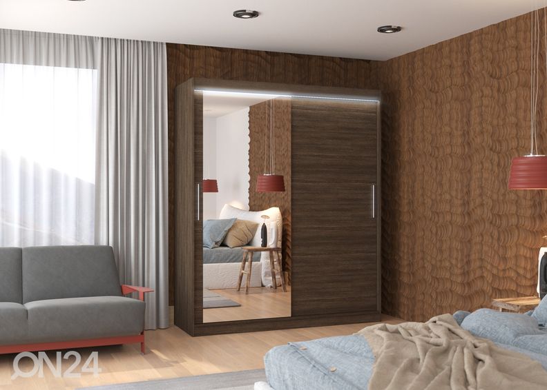 Шкаф-купе 180 cm + LED увеличить