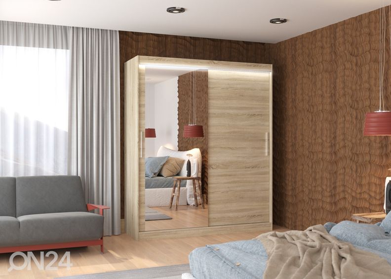 Шкаф-купе 180 cm + LED увеличить