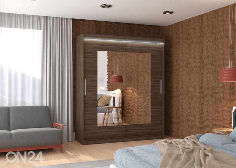 Шкаф-купе 180 cm + LED увеличить