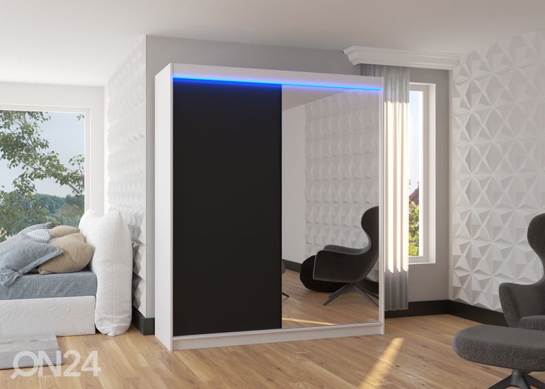 Шкаф-купе 180 cm + LED увеличить