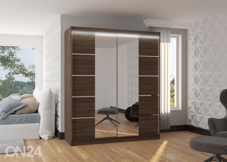 Шкаф-купе 180 cm + LED увеличить