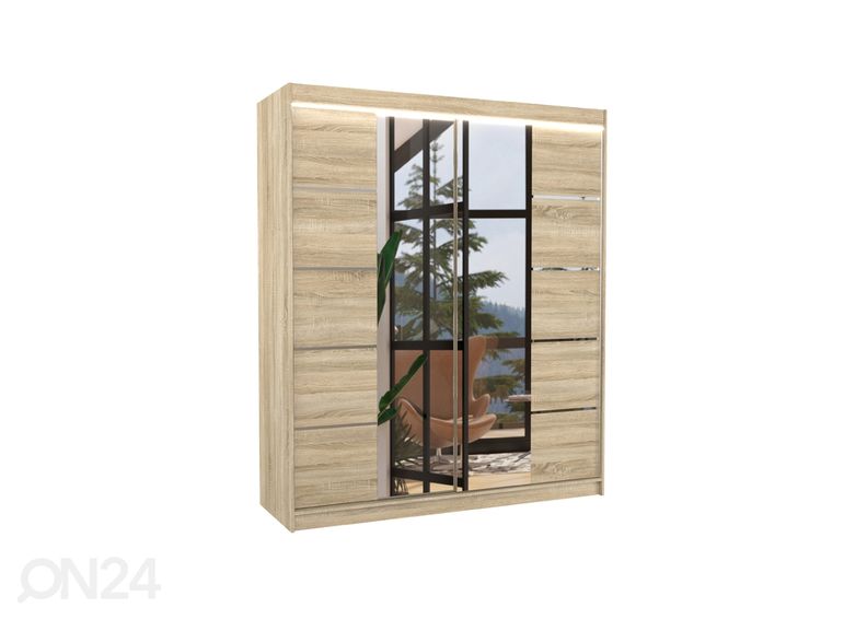 Шкаф-купе 180 cm + LED увеличить