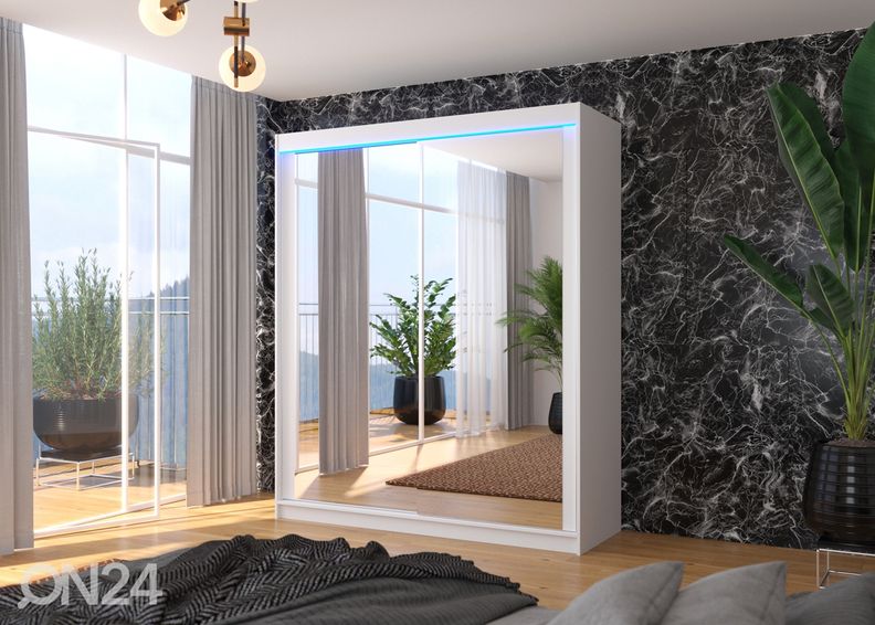 Шкаф-купе 180 cm + LED увеличить