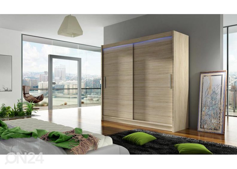 Шкаф-купе 180 cm + LED увеличить