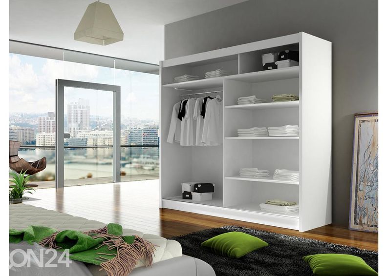 Шкаф-купе 180 cm + LED увеличить