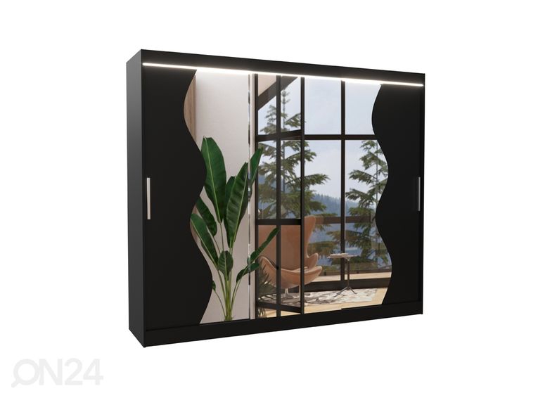 Шкаф-купе 250 cm + LED увеличить