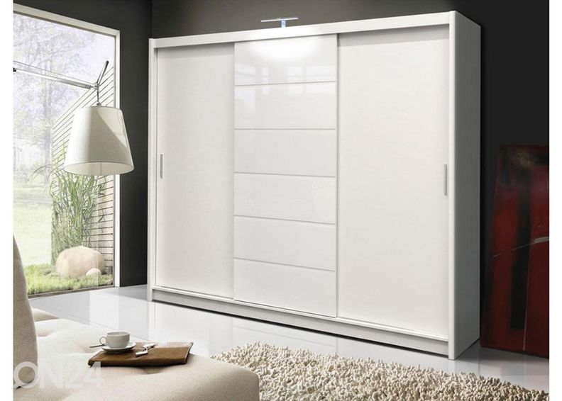 Шкаф-купе 250 cm + LED увеличить