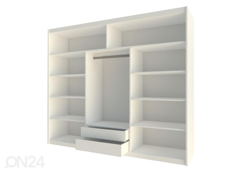 Шкаф-купе 250 cm + LED увеличить