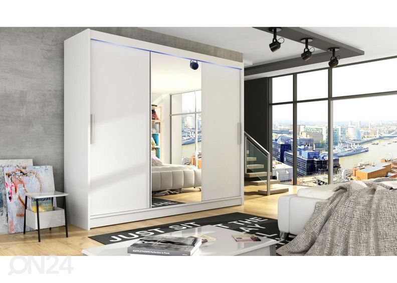 Шкаф-купе 250 cm + LED увеличить