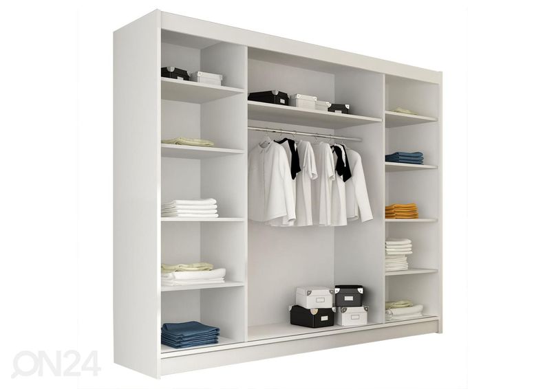 Шкаф-купе 250 cm + LED увеличить