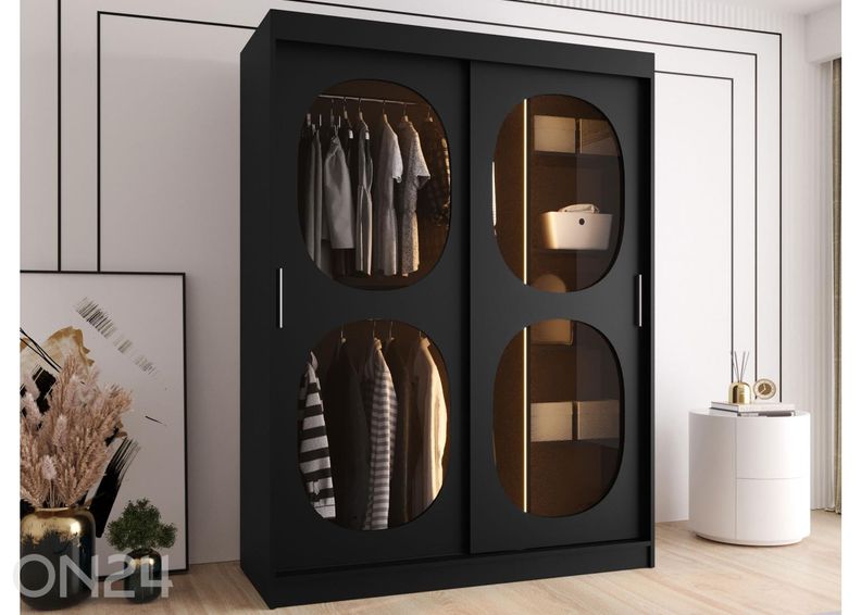 Шкаф-купе Bahrajn 150 см + LED увеличить