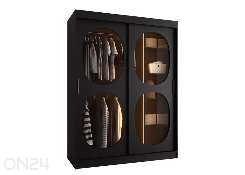 Шкаф-купе Bahrajn 150 см + LED увеличить