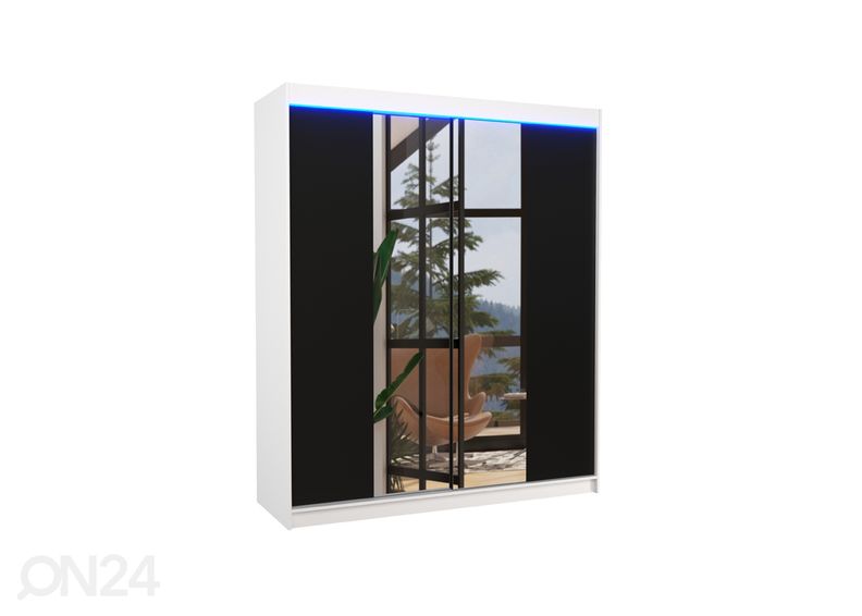 Шкаф-купе Baldwin 180 cm + LED увеличить